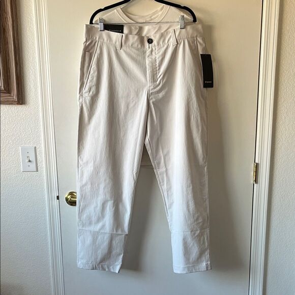 Lululemon Athletica  Chino Pants Relaxed Fit Size 36 NWT Bone - Picture 1 of 5
